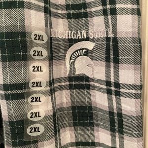 Men’s Michigan State University Pajama Pants 2XL